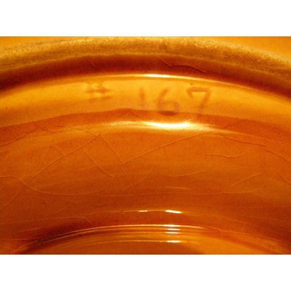 Vintage Serving Platter, Hand Painted 5-Section Serving Dish, Retro Snack Tray - Picture 5 of 5